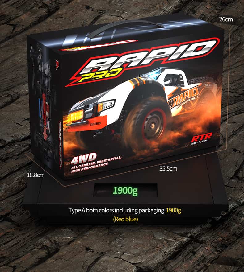 JJRC / Q130 / 1/14 Scale 4WD RC Road Car