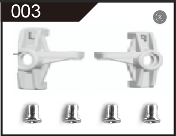 C8831 Standard Parts - Steering Hubs