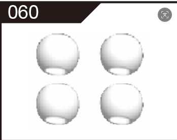 C8831 Standard Parts - 5.8 Ball Head