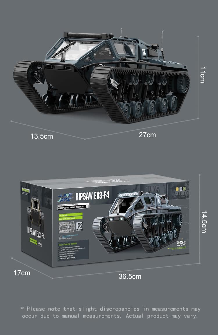 JJRC / C8812 / 1/16 Scale RC RipSaw Crawler 4WD Off-Road RC Truck
