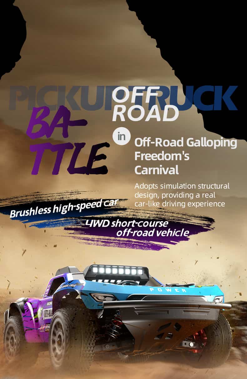 JJRC/ Q130-C 1/14 Scale 4WD RC Road Car