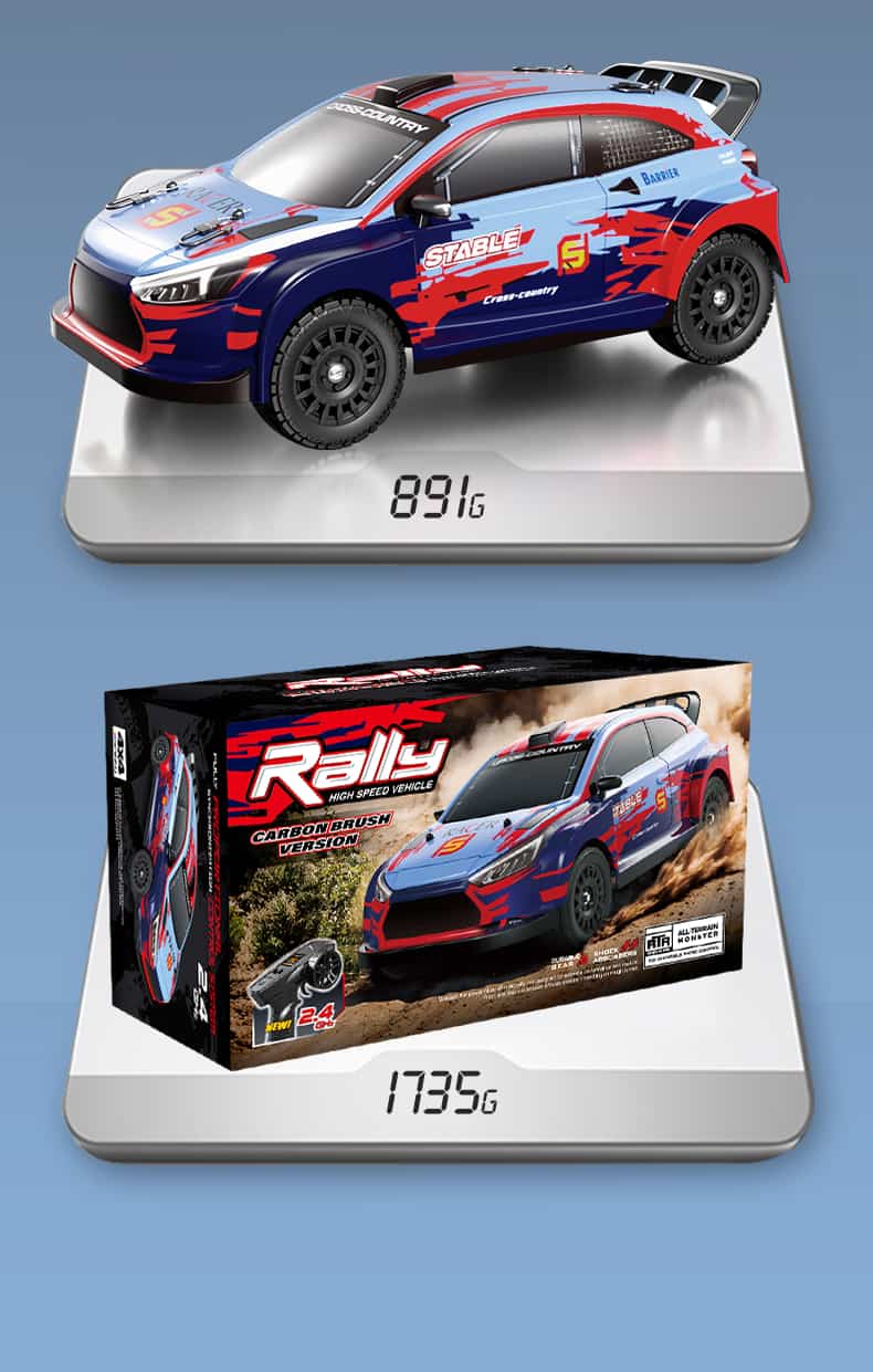 Игрушечный раллийный автомобиль