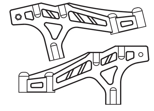 C8822 Standard Parts - Front Chassis Support