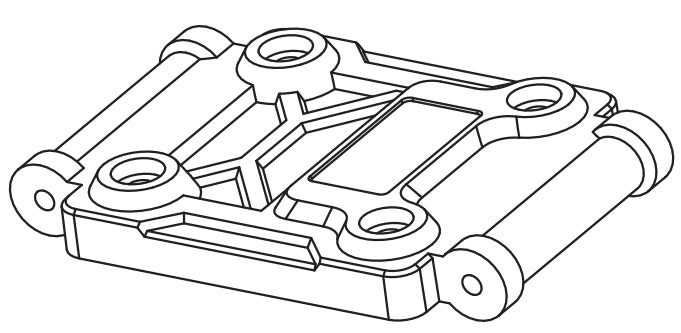 C8822 Standard Parts - F31-025Upper Center Differential Cover