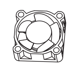 C8826 Standard Parts - Motor cooling fan