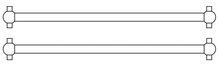 C8822 Standard Parts - Center Drive Shaft