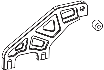 C8826 Standard Parts - Rear support brace