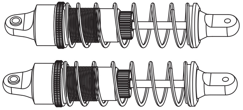 C8822 Standard Parts - CNC All-Aluminum Hydraulic Shock Absorber