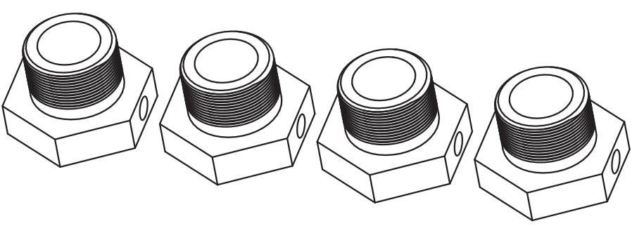 C8822 Standard Parts - F31-043 17mm Hex Adapter