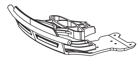 C8826 Standard Parts - Front bumper