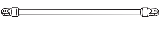 C8826 Standard Parts - Upper deck brace
