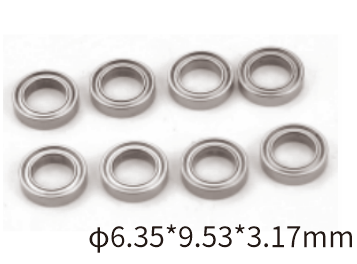 C8828 Standard Parts - Ball Bearings (φ6.35*9.53*3.17mm)(8P)