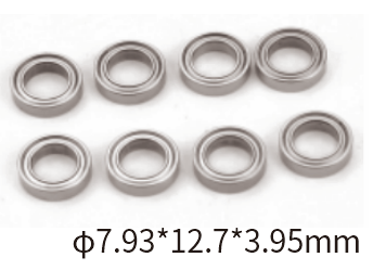 C8828 Standard Parts - Ball Bearings (φ7.93*12.7*3.95mm)(8P)
