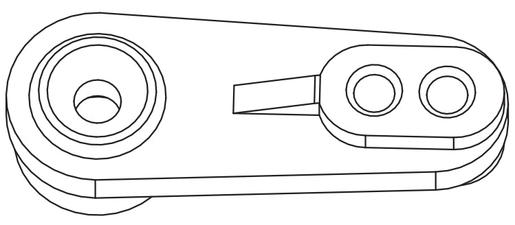 C8822 Standard Parts - Metal Servo Horn