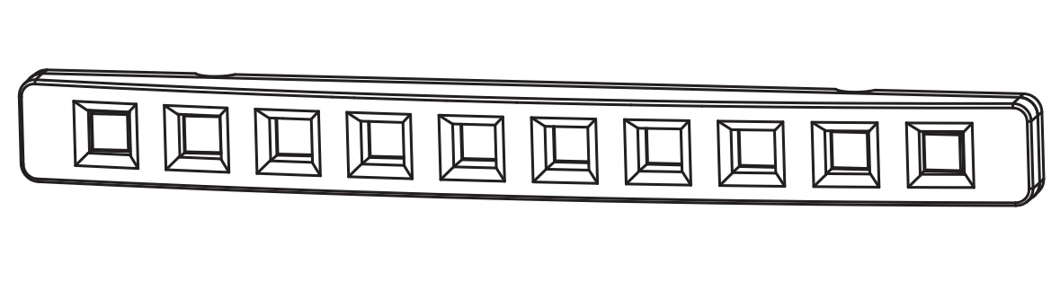 C8822 Standard Parts - 10-LED Roof Light (Shell Not Included)