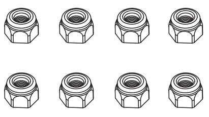 C8822 Standard Parts - M3 Lock Nut