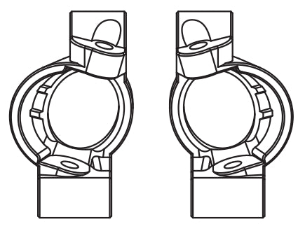 C8822 Standard Parts - Front Wheel Carrier