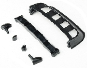 C8828 Standard Parts - Spoiler+Backview Mirrors