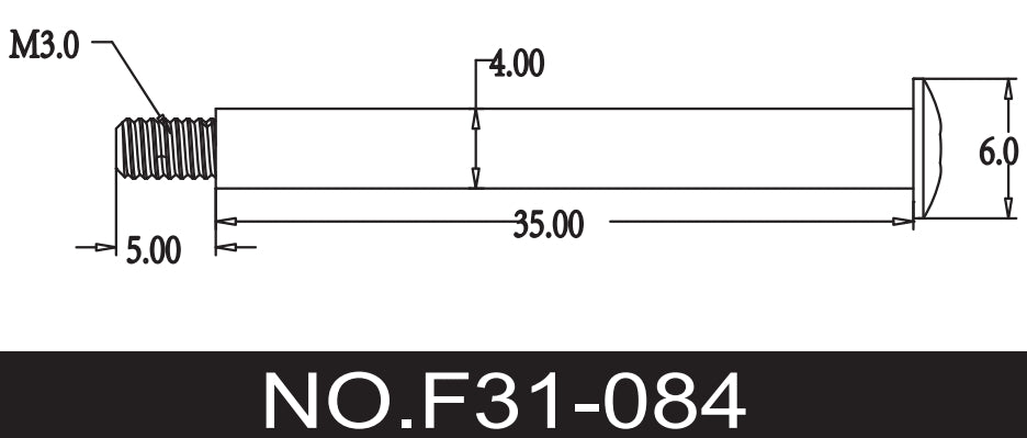 C8822 Standard Parts - F31-084 Hex Socket Head Cap Screw