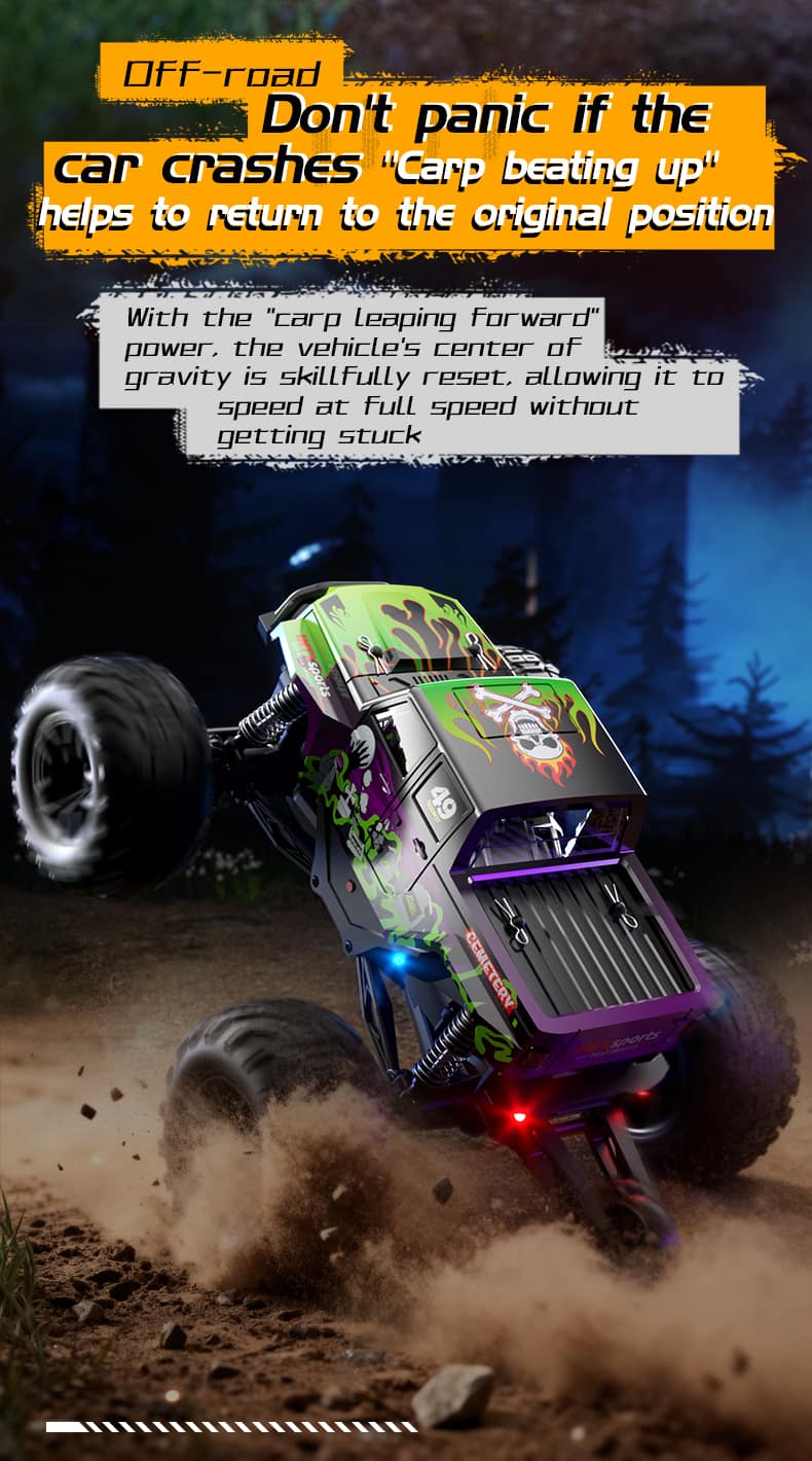 JJRC / C8830 / 1/18Scale 4WD RC Truck Multi-Terrain Off-Road Car