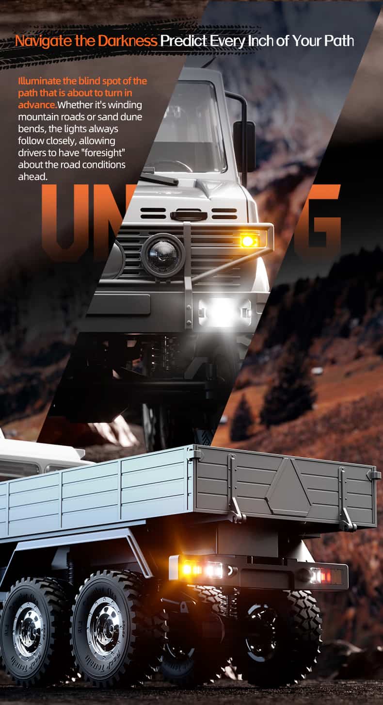 JJRC/ C8823 /1/18 Scale 6WD RC Off-Road Fun Truck