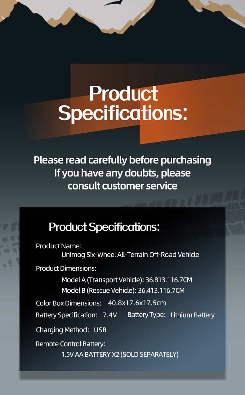 JJRC/ C8823 /1/18 Scale 6WD RC Off-Road Fun Truck