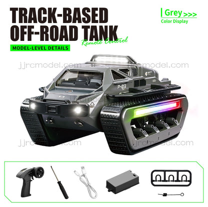 JJRC / C8840 / 1/14 Scale / Scarab RC Tracked Off-Road Vehicle