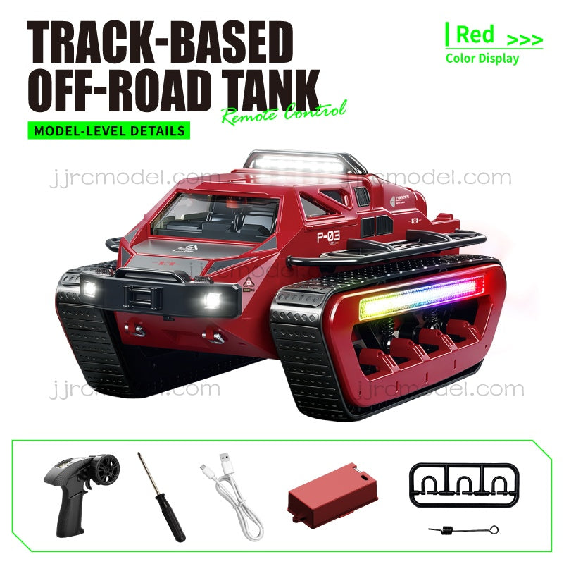JJRC / C8840 / 1/14 Scale / Scarab RC Tracked Off-Road Vehicle