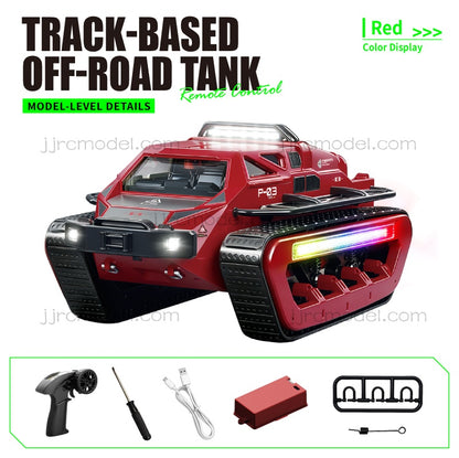 JJRC / C8840 / 1/14 Scale / Scarab RC Tracked Off-Road Vehicle
