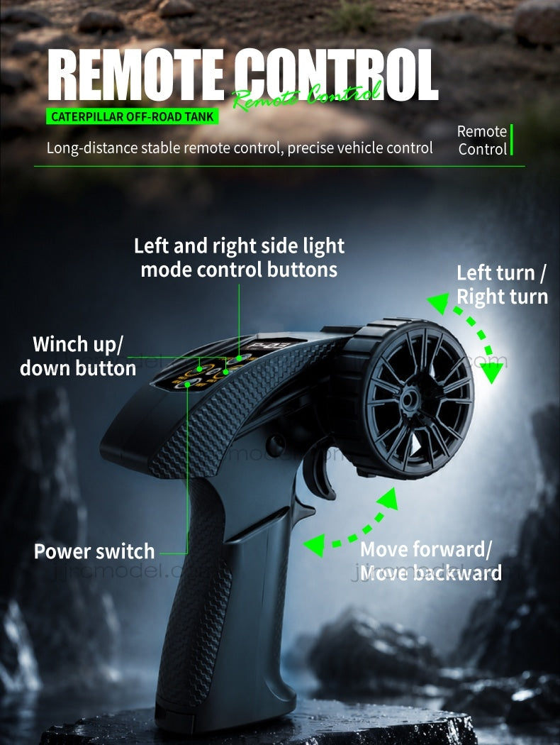 JJRC / C8840 / 1/14 Scale / Scarab RC Tracked Off-Road Vehicle