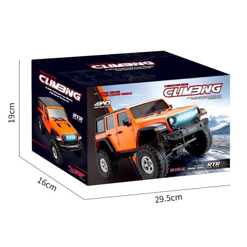 JJRC / C8801 / 1/18 Scale 4WD RC Crawler Off Road Truck