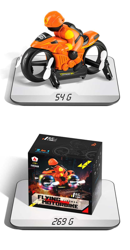 JJRC/H141 / 2-in-1 Land Air RC Flying Motorcycle