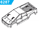 C8821 Standard Parts - Car shell assembly purple