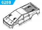 C8821 Standard Parts - Car shell assembly Green