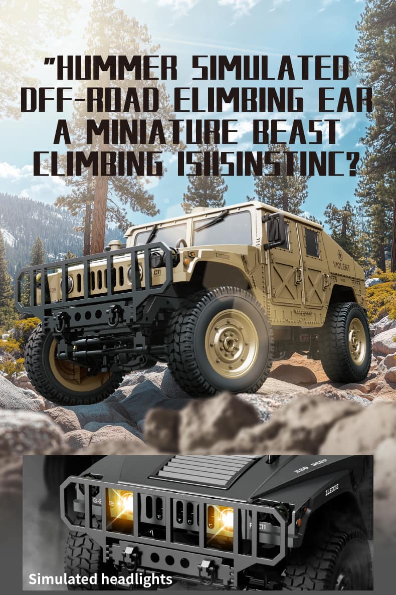 JJRC / C8835/ 1/14 Scale 4WD Off-Road Crawler Model