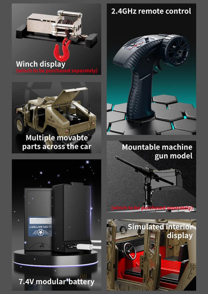JJRC / C8835/ 1/14 Scale 4WD Off-Road Crawler Model