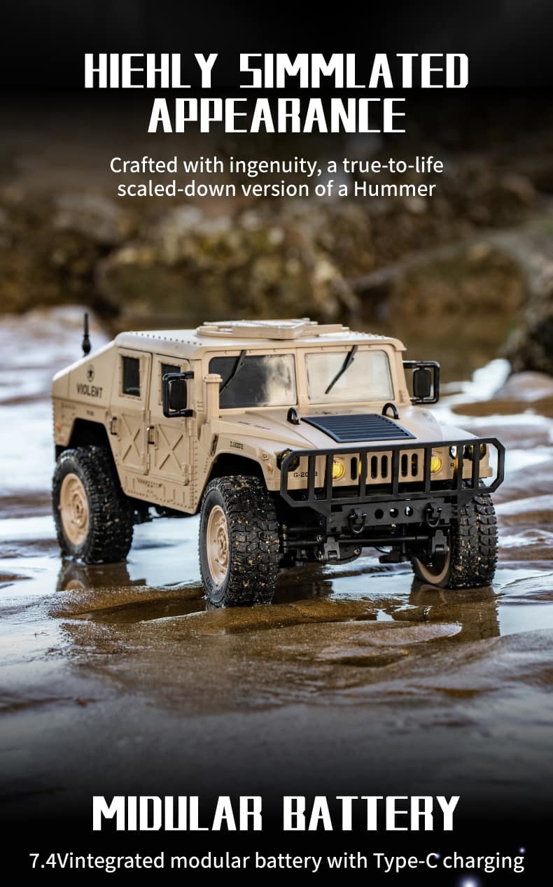 JJRC / C8835/ 1/14 Scale 4WD Off-Road Crawler Model