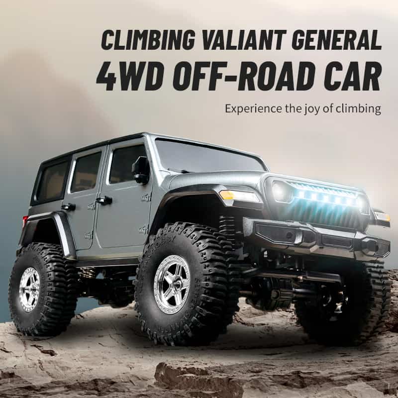 JJRC / C8801 / 1/18 Scale 4WD RC Crawler Off Road Truck