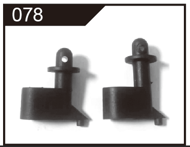 C8831 Standard Parts - Buggy Body Posts