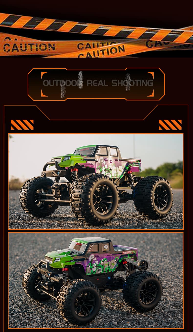 JJRC / C8830 / 1/18Scale 4WD RC Truck Multi-Terrain Off-Road Car