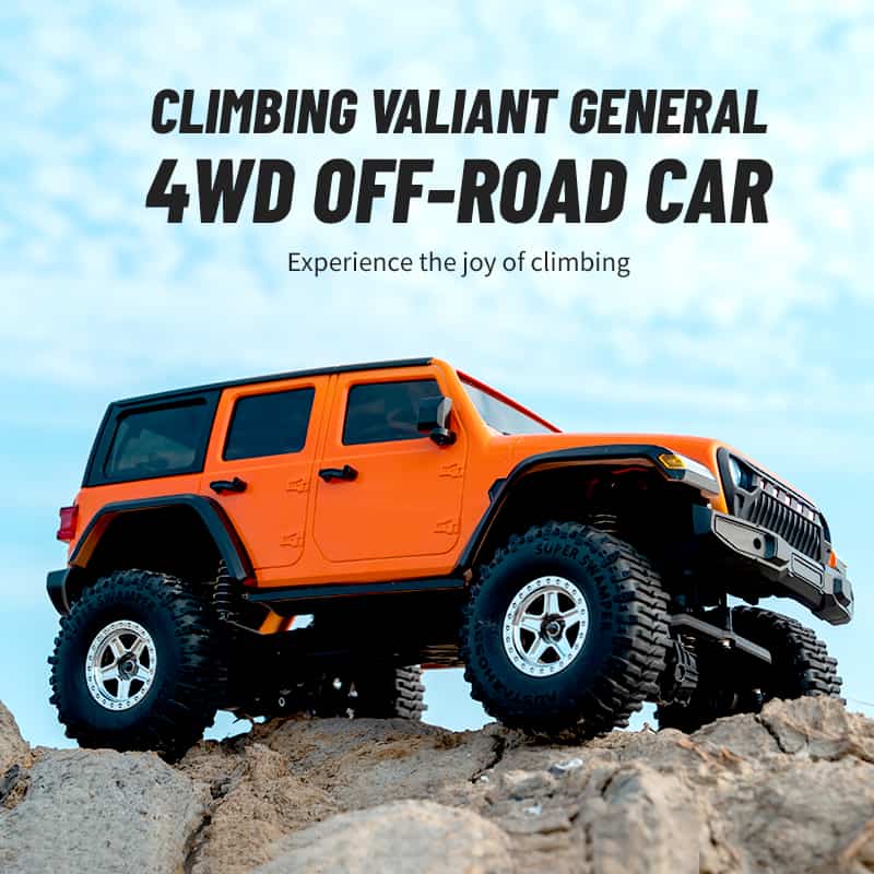 JJRC / C8801 / 1/18 Scale 4WD RC Crawler Off Road Truck