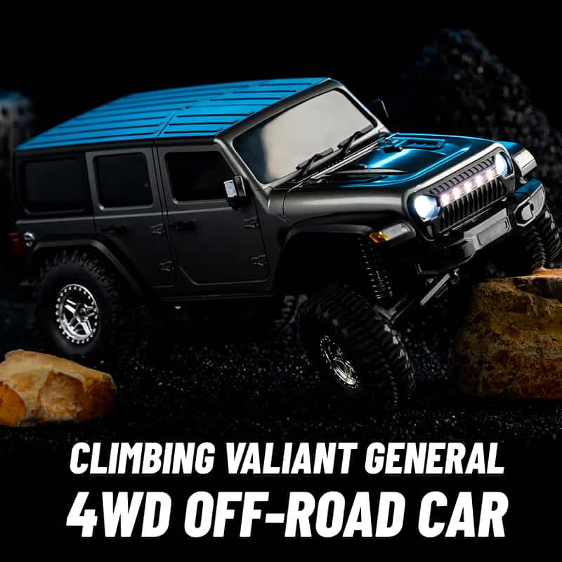 JJRC / C8801 / 1/18 Scale 4WD RC Crawler Off Road Truck