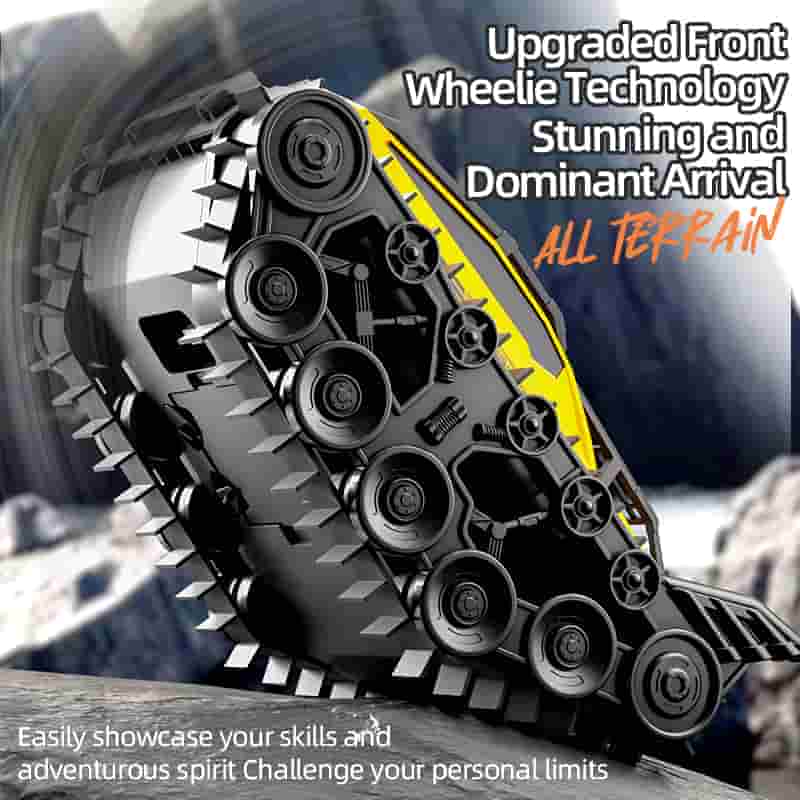 JJRC / Q183 / Amphibious Tracked RC Tank With Proportional Throttle