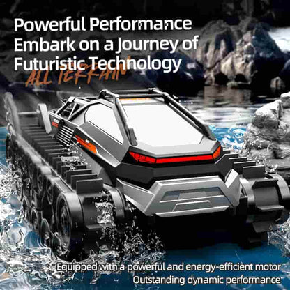 JJRC / Q183 / Amphibious Tracked RC Tank With Proportional Throttle
