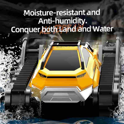JJRC / Q183 / Amphibious Tracked RC Tank With Proportional Throttle