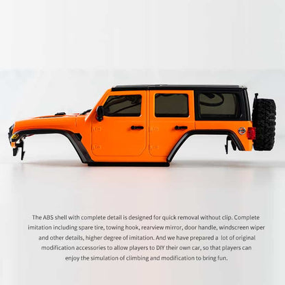 JJRC / C8801 / 1/18 Scale 4WD RC Crawler Off Road Truck