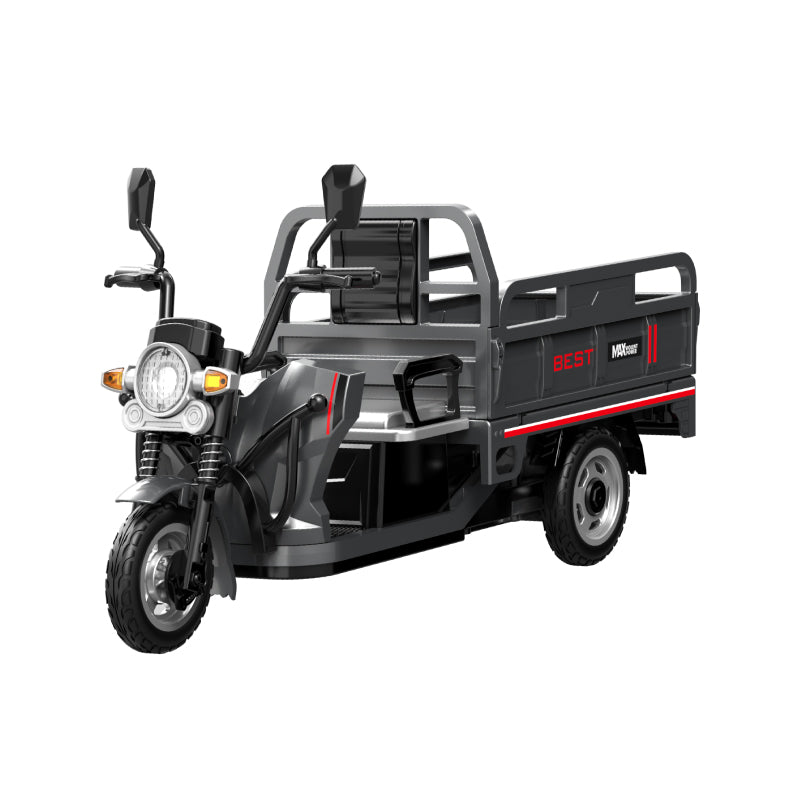JJRC /C8843/ 1/10 Scale Full-Proportional Alloy RC Tricycle / 3-Wheeler with Lift Bed/ LED Lights & Sound Effects