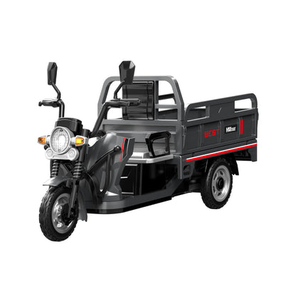 JJRC /C8843/ 1/10 Scale Full-Proportional Alloy RC Tricycle / 3-Wheeler with Lift Bed/ LED Lights & Sound Effects