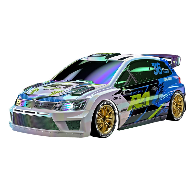 JJRC /C8845 1/24 Scale 4WD RC Drift Car / Full Proportional with Gyro/LED Lights/ Sound & Exhaust Spray