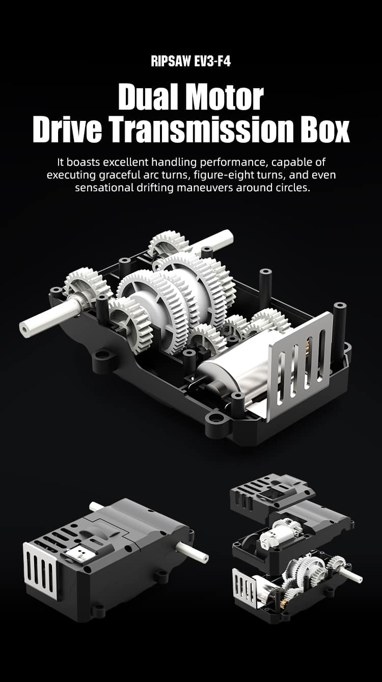 JJRC / C8812 / 1/16 Scale RC RipSaw Crawler 4WD Off-Road RC Truck